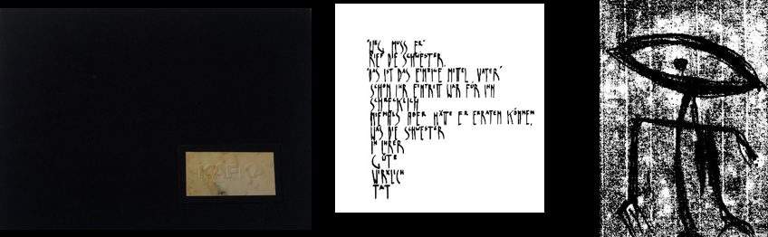 Die Verwandlung, Kassette Monotypien